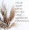 Fluffy Dired Reed Grass, Boho Decor, Pampas Grass Bulk(White & Brown)